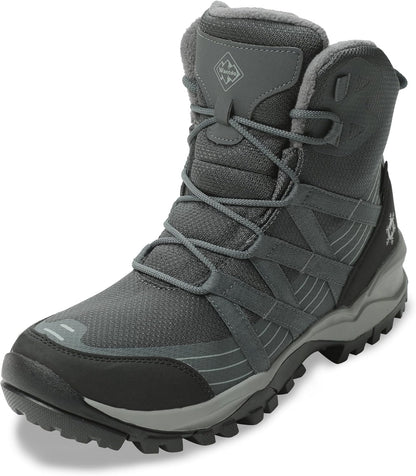 Women'S Waterproof Hiking Boots Non-Slip Work Boots Comfortable Outdoor Ankle Boots Arch Support